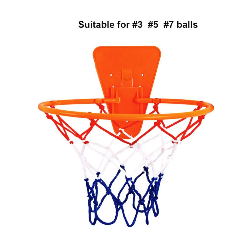 Mute Basketball for Indoor Training, Never Disturb Neighbors, Soft PU Foam Noiseless Bouncing Ball for All Ages with Wall Mount