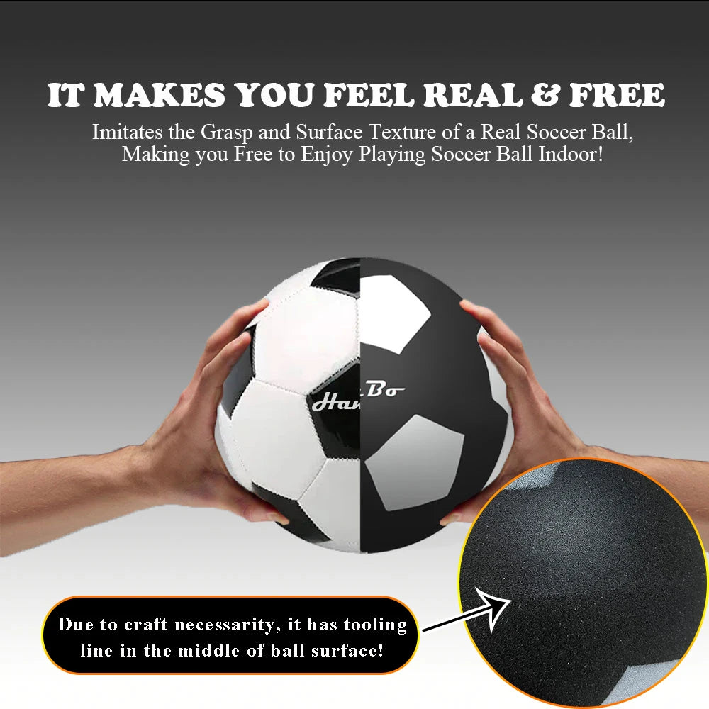 Silent Football Ball Dia.7/8/9inch Indoor Silent Foam Soccer Ball Mute Bouncing Ball Silent Basketball Children Silent Ball Gift