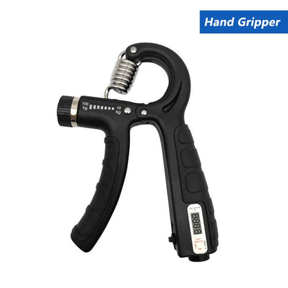 iLMH 5-60Kg Adjustable Grip Strength Trainer with Finger Exerciser Hand Grip Strengthener for Muscle Building and Injury Recover