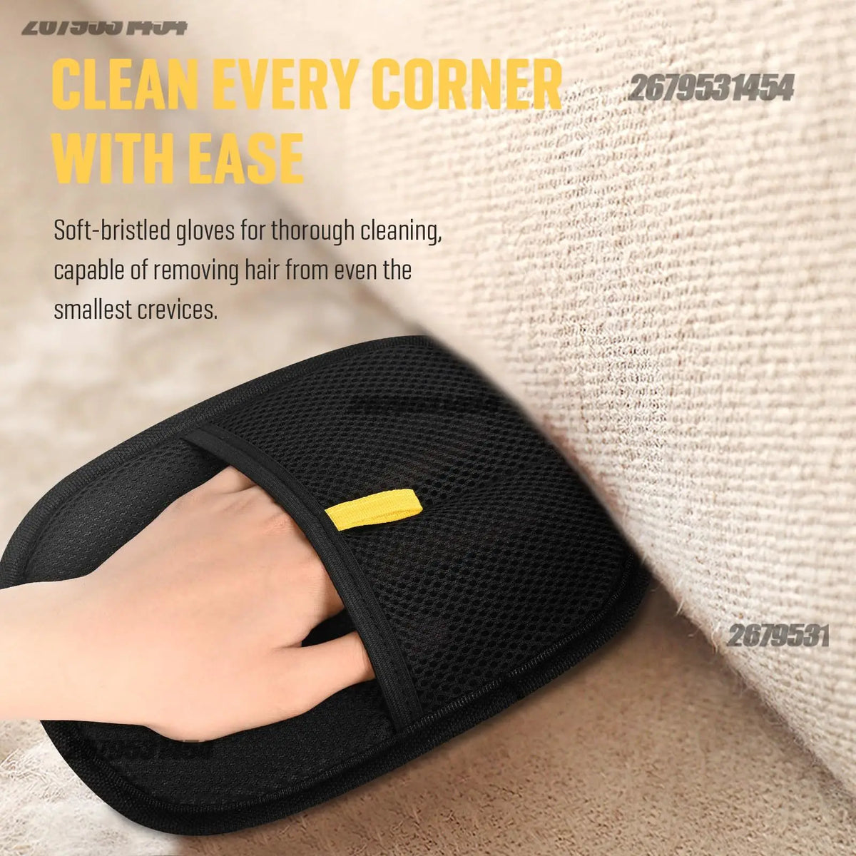 1A-Pet Hair Removal Mitts For Cats Dogs Static Brush Pet Hair Remover Brush Removing Dog Cat Hair From Sofa Carpet Supplies