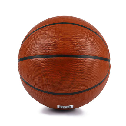 1pc Official Adult Teenager Basketball - Brown size 4/5/6/7 Basketball - Durable Rubber Indoor/Outdoor Professional Game Ball