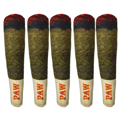 Funny Squeaky Plush Dog Toy Realistic Cigar Shape Interactive Chew Toy For Small Medium Dogs Puppy Pet Play Funny Photo Prop