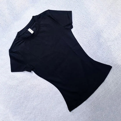 Women Yoga Top Seamless Sport T Shirts Fitness Clothes Short Sleeve Yoga Shirt Gym Top Running Sports Tops Activewear