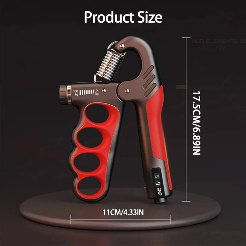 5-100Kg Hand Gripper Gym Wrist Expander Hand Strengthener Adjustable Dynamometer Hand Grip Finger Forearm Trainer Muscle Recover