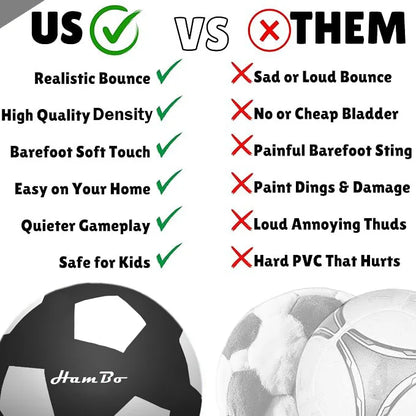 Silent Football Ball Dia.7/8/9inch Indoor Silent Foam Soccer Ball Mute Bouncing Ball Silent Basketball Children Silent Ball Gift