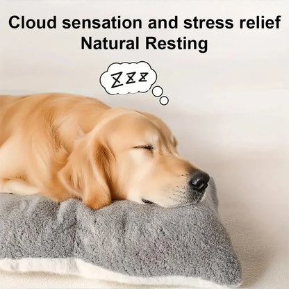 Dog Bed Pet Sleeping Pad Soft Cozy Double Sided Large Dog Mattress Kennel Cushion for Indoor Home Use for Small Medium Large Dogs Cats UK