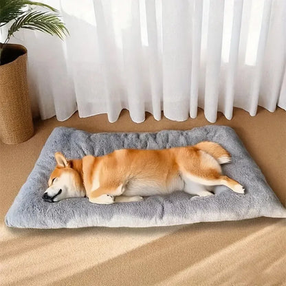 Dog Bed Pet Sleeping Pad Soft Cozy Double Sided Large Dog Mattress Kennel Cushion for Indoor Home Use for Small Medium Large Dogs Cats UK